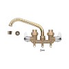 Homewerks Brass Two-Handle Bathroom Sink Faucet 3-3/8 in. - 2 of 2