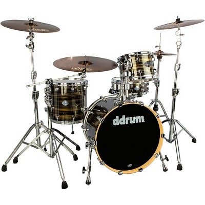 ddrum Dominion 4-Piece Shell Pack Brushed Olive Metallic : Target