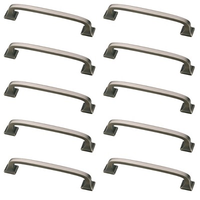 Franklin Brass 10pk 4" Lombard Pull Heirloom Silver