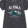 - Peanuts - Snoopy Alaska Last Frontier Graphic Short Sleeve Fleece Dress - 2 of 4