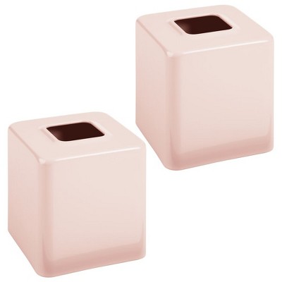 Hot pink store tissue box cover