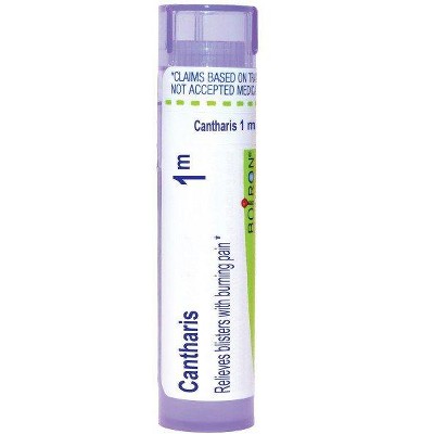 Cantharis 1M by Boiron Homeopathic Single Medicine For First Aid  -  80 Pellet