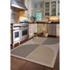 Lahome Modern Rainbow Jute Washable Outdoor Area Rug-Soft, Durable Carpet for Patio, Garden, or Balcony - 3 of 4