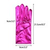 INSPIRE CHIC Women's Metallic Full Finger Wrist Length Gloves - 2 of 4