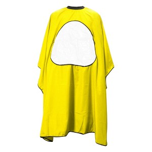 Unique Bargains See-through Hair Cut Barber Cape 1 Pc - 1 of 4