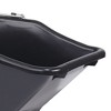 Little Giant 10-Quart Durable Plastic Flat Back Livestock Feed Bucket, Black - 3 of 4
