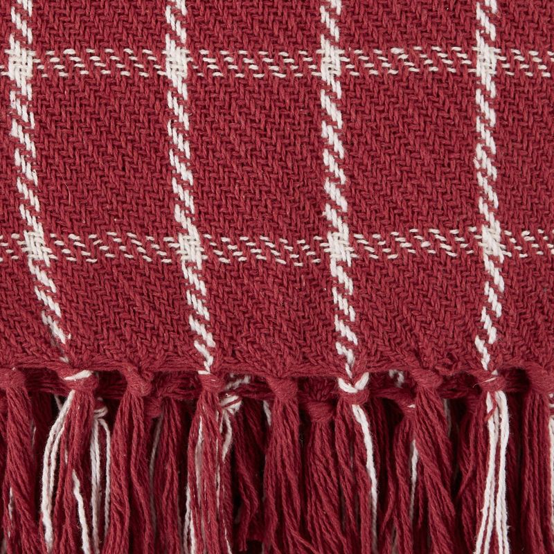 50"x60" Checked Plaid Throw Blanket - Design Imports, 5 of 7