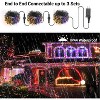 FAAYFIAN 65.6 ft 200-LED Color-Changing Christmas Lights, Warm White & Multicolor Plug-In String Lights With 11 Modes - 4 of 4