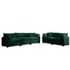 2-Piece Corduroy Upholstered Living Room Sofa Set with 2-Seater Sofa and 3-Seater Sofa - 4 of 4