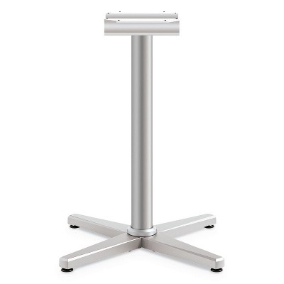 HON Arrange X-Leg Base for 30-36" Tops 25.59w x 27.88h Silver CT29MXPR8