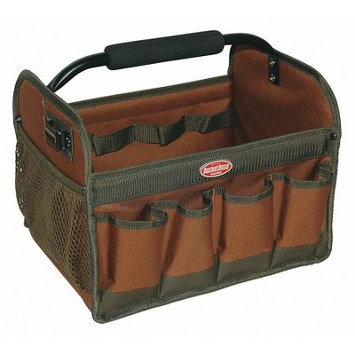BUCKET BOSS 70012 Tool Tote,Hard,23 Pocket,12 x 10 x 11, 23 Pockets, 11" Height