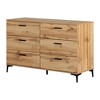 South Shore Double Dresser Nordik Oak - 2 of 4