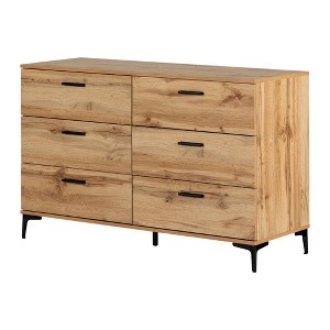 South Shore Double Dresser Nordik Oak - 1 of 4