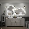 Apmir Super Bright 192 LEDs/m LED Lighted Anti-Fog Tempered Glass Irregular Bathroom/Vanity Mirror with ETL & 3-Year Warranty - 4 of 4