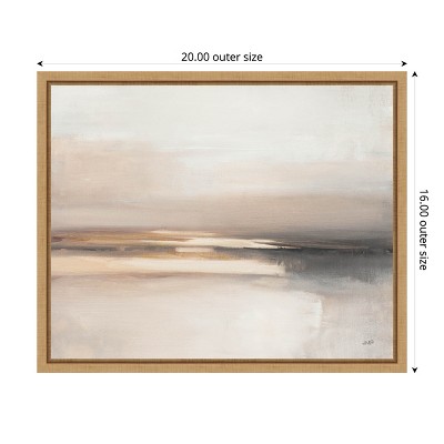 Sylvie Maple Framed Abstract Canvas Wall Art, 20 x 16 Inches