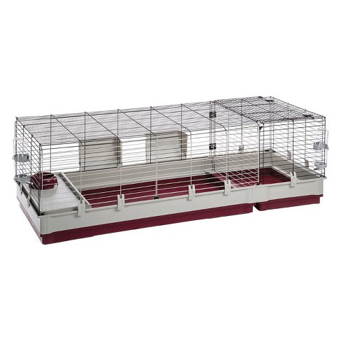 toilet Toestemming zuur Ferplast Krolik 160 Xxl Indoor Metal Pet Rabbit Guinea Pig Rodent Animal  Habitat Cage W/ Detachable Wire Extension & Accessories : Target