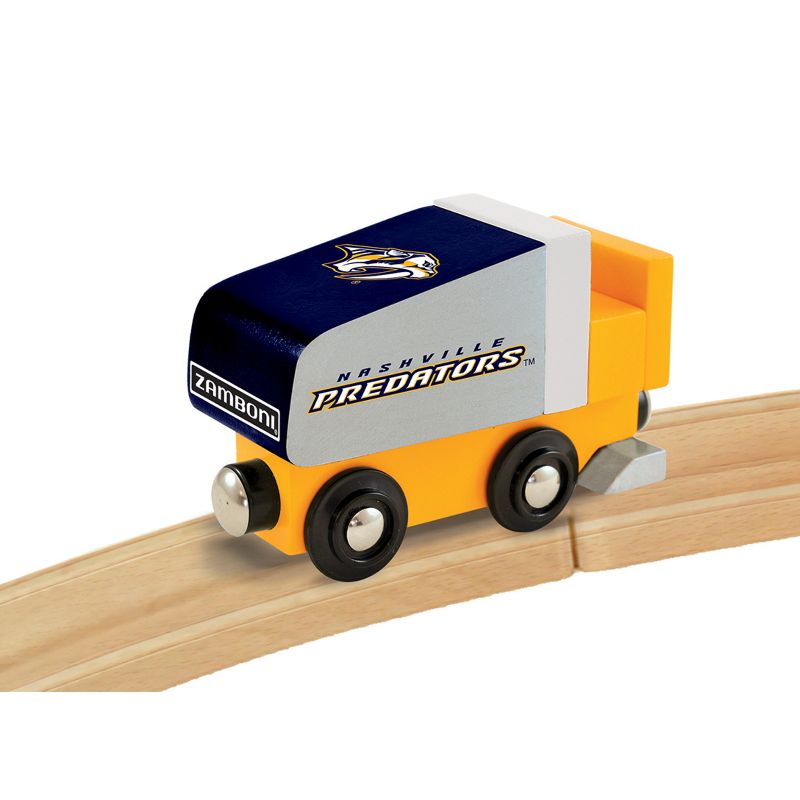 MasterPieces Officially Licensed NHL Nashville Predators Wooden Toy Train Engine For Kids, 5 of 6