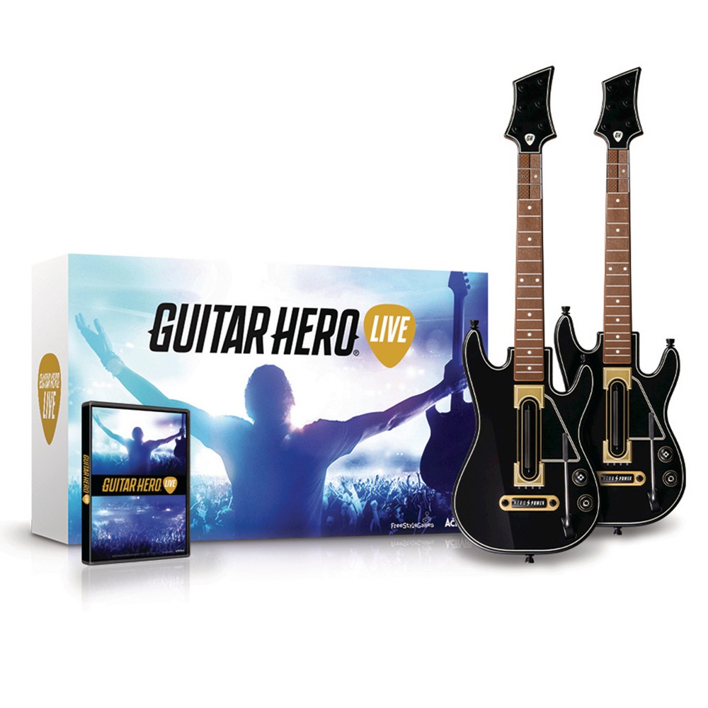 UPC 047875876088 product image for Guitar Hero Live 2 Guitar Bundle Pack PlayStation 4 | upcitemdb.com