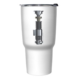 Star Wars Lightsaber Close-Up Stainless Steel Tumbler w/Lid - 1 of 3