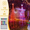 Ollny 170 Led RGB Christmas Tree Lights For Light Show (12 Colors, 22 Modes, IP65 Waterproof, Clear Wire, Plug In) - 4 of 4
