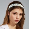 Unique Bargains Women's Fashion Party Wedding Headbands Set Multicolored 3 Pcs - 4 of 4