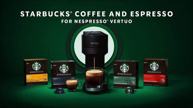 Starbucks by Nespresso&#160;Vertuo&#160;Line Pods Light and Medium Roast Coffee Variety Pack - 24ct, 2 of 10, play video