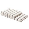 Sunnylife: The Lounger Chair - Charcoal Stripe, Adjustable Seat, Water-Resistant - 3 of 4