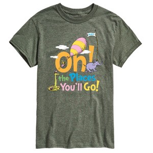 Men's - Dr. Seuss - Oh! The Places You'll Go Short Sleeve Graphic T-Shirt - 1 of 4