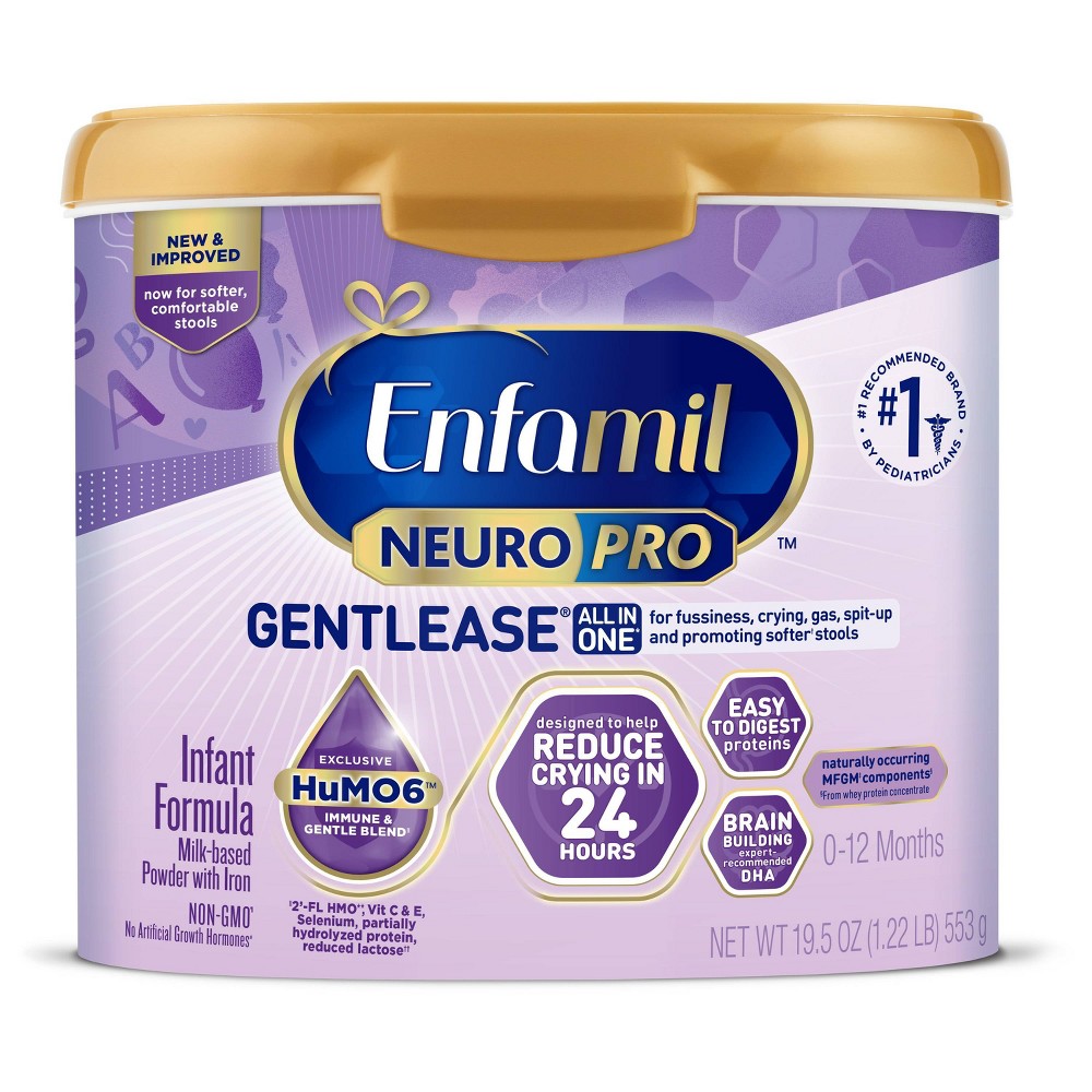 Enfamil NeuroPro Gentlease Powder Infant Formula - 19.5oz