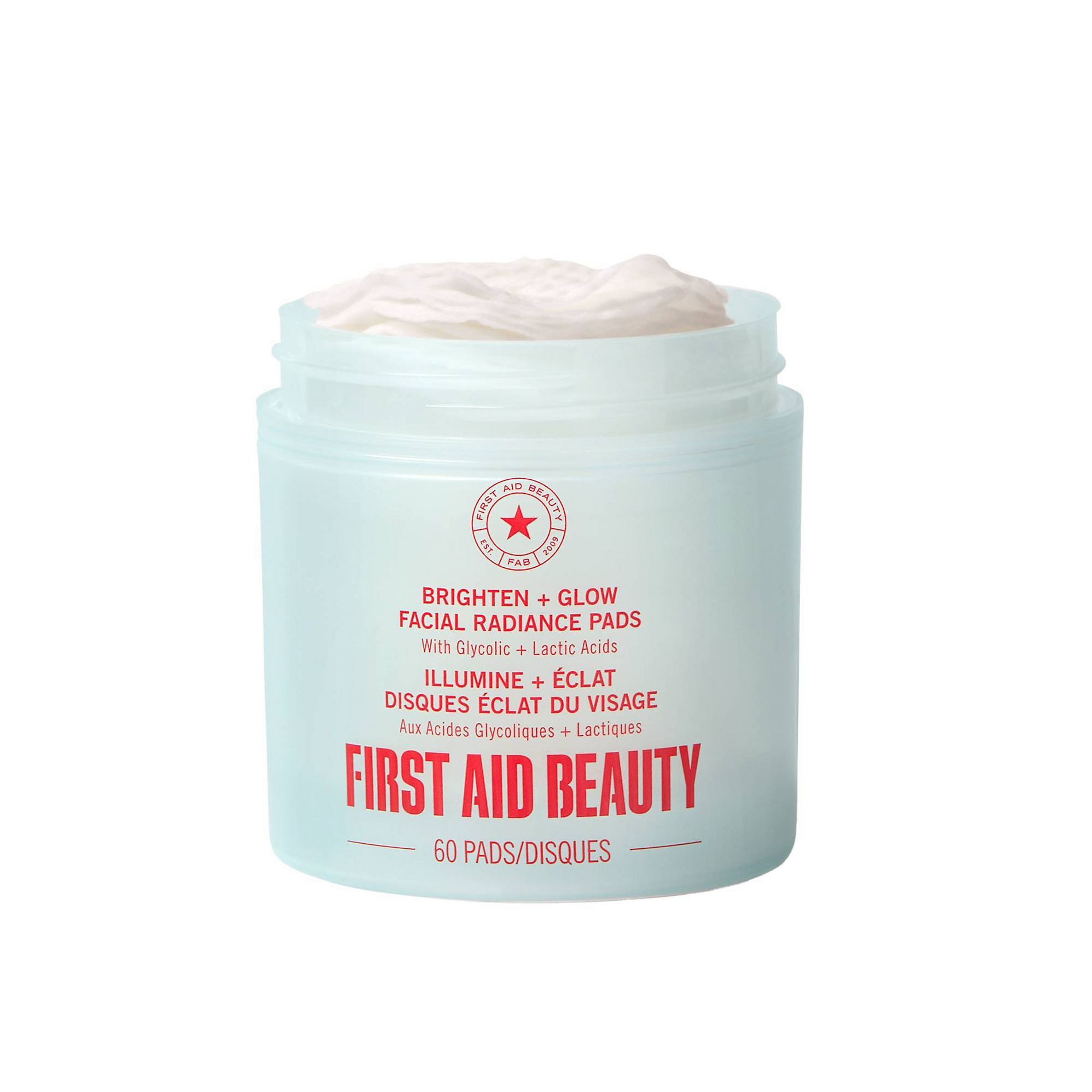 FIRST AID BEAUTY Brighten + Glow Facial Radiance Pads - 60ct - Beauty Studio