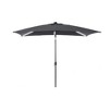 Sonkuki 6×9FT LED Rectangular Patio Umbrella w/Solar Lights, Push Button Tilt and Crank Handle - 2 of 4