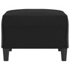 vidaXL Footstool Dark Gray 27.6 in.x21.7 in.x16.1 in. Microfiber Fabric - 4 of 4