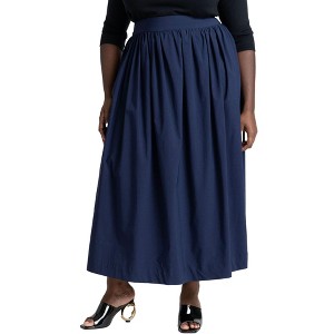 ELOQUII Full Maxi Skirt - 1 of 4