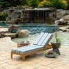 ARDEN Foam Outdoor Chaise Lounge Cushion, 21 x 72, made with ProFoam, Rain-proof, Fade Resistant - 2 of 4