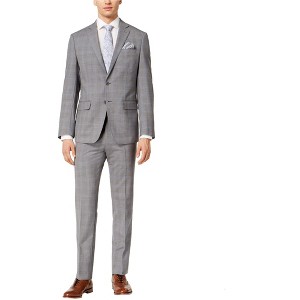 Tallia Mens Orange Two Button Formal Suit - 1 of 1