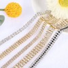Unique Bargains DIY Bags Clothing Shoe Decoration Beaded Trim Rhinestone Chains - 3 of 4