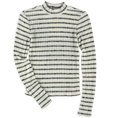 Aeropostale Womens Knit Striped Pullover Sweater