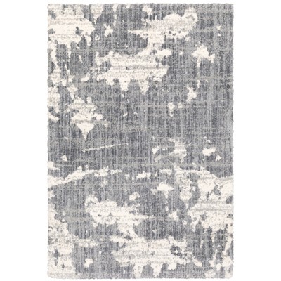 Oriental Weavers Aspen 003H9 Grey/ Ivory Indoor Area Rug - 5'3" x 7'6"