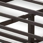 12 inch hinged- black