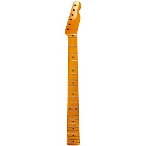 Allparts TMNF-C Telecaster Replacement Neck One Piece Maple With Tinted Finish - 1 of 3