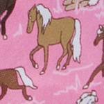 horses in pink