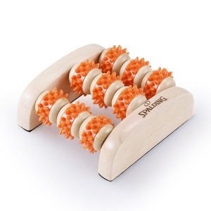 Spalding - Foot Massager, Wood Triple Bar Rolling, Stress Relief & Relaxation for Feet & Arches - 1 of 4