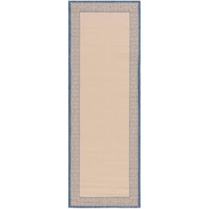 Courtyard CY2099 UV & Stain Resistant Non-Shedding Power Loomed Indoor/Outdoor Rugs - Safavieh - 1 of 4