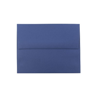 6 x 9 1/2 JAM PAPER A10 Premium Invitation Envelopes Presidential Blue 50/Pack