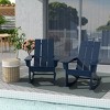 WestinTrends  Modern Adirondack Outdoor Rocking Chair (Set of 2) - 2 of 2