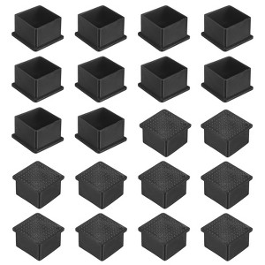 Unique Bargains PVC Furniture Leg Caps Floor Protector - 1 of 4