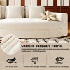 YOOCOZZ  115.7" Chenille Modular Sofa with 5 Cushions - 4 of 4