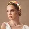 Unique Bargains Gilr's Classic Flower Headbands 5.51"x4.72"x1.34" 1 Pc - 2 of 3