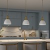 Hudson and Canal Wide Pendant with Metal Shade - 4 of 4