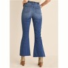 VENUS Womens Brigitte Kick Flare Jeans - 3 of 4